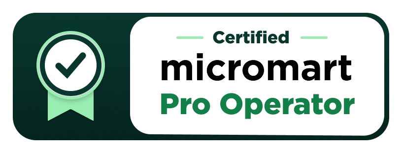 Certified MicroMart Pro Operator